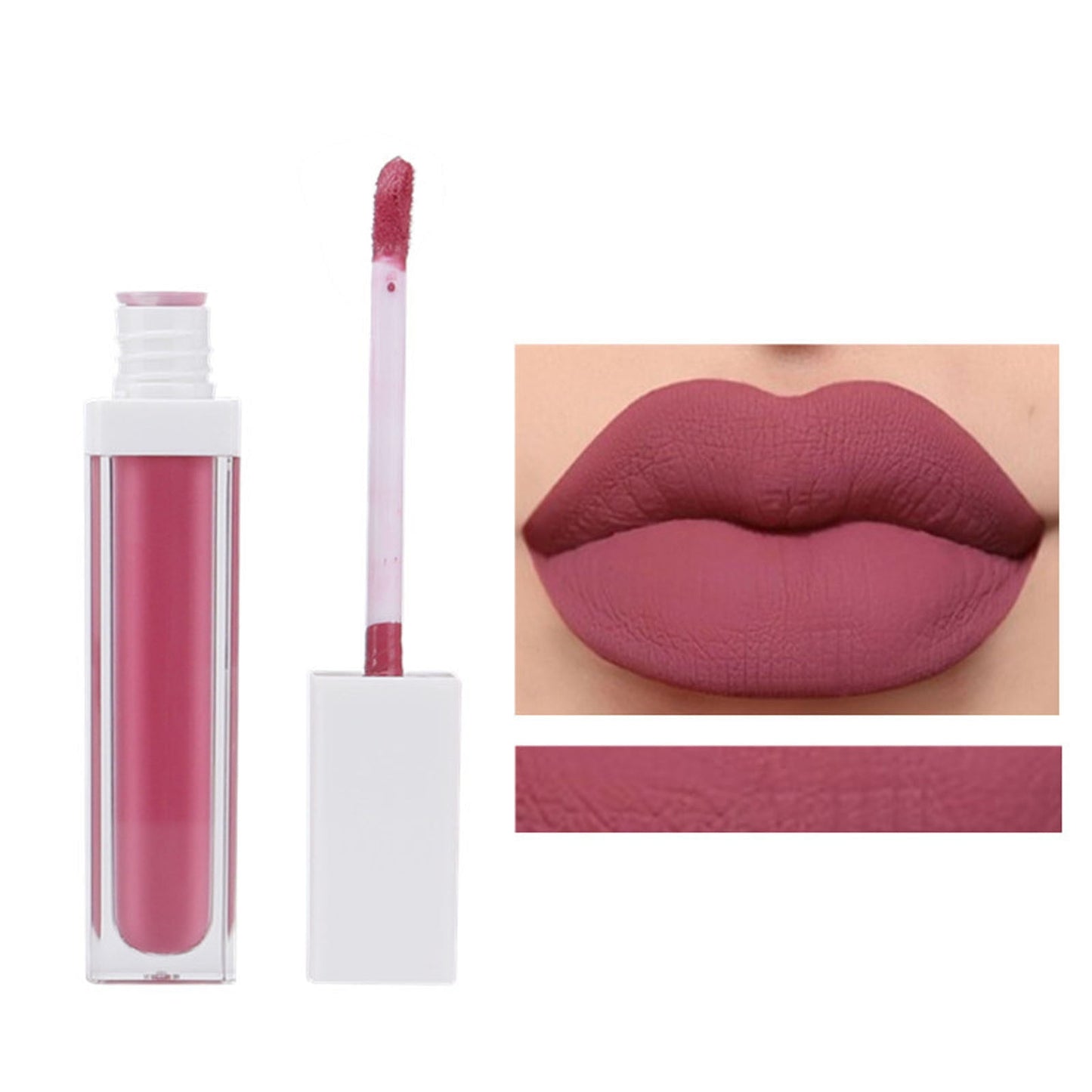 Velvet Glide- Long-Lasting Liquid Lipstick TMLL 01