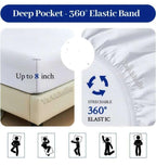 Woolen velvet Elastic Fitted Bedsheet With 2 Pillow Cover - (Green, King)