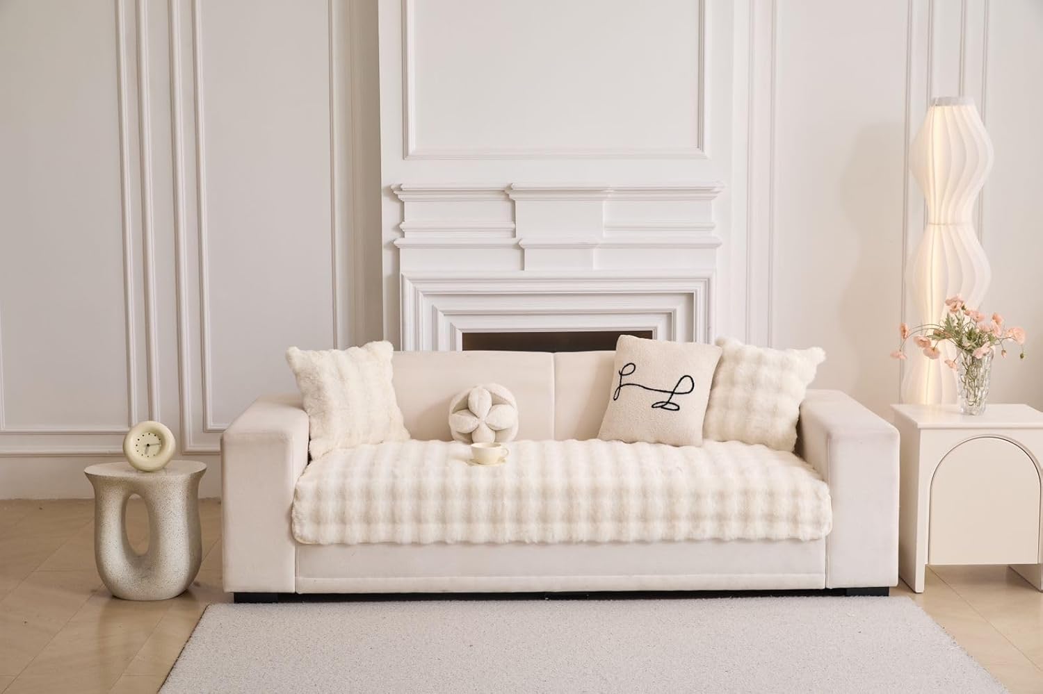 Plush Non Slip Sofa Mat