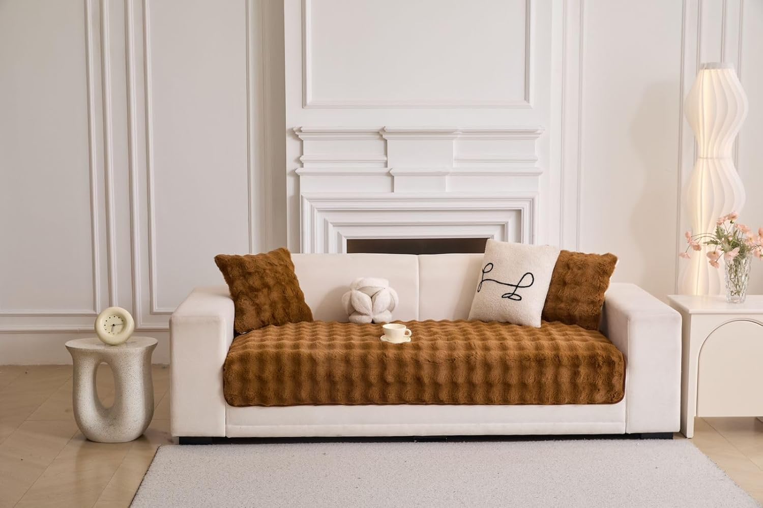 Plush Non Slip Sofa Mat