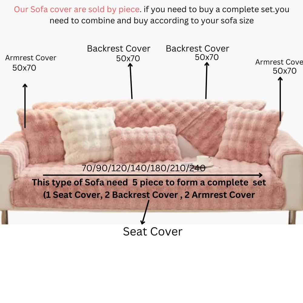 Plush Non Slip Sofa Mat