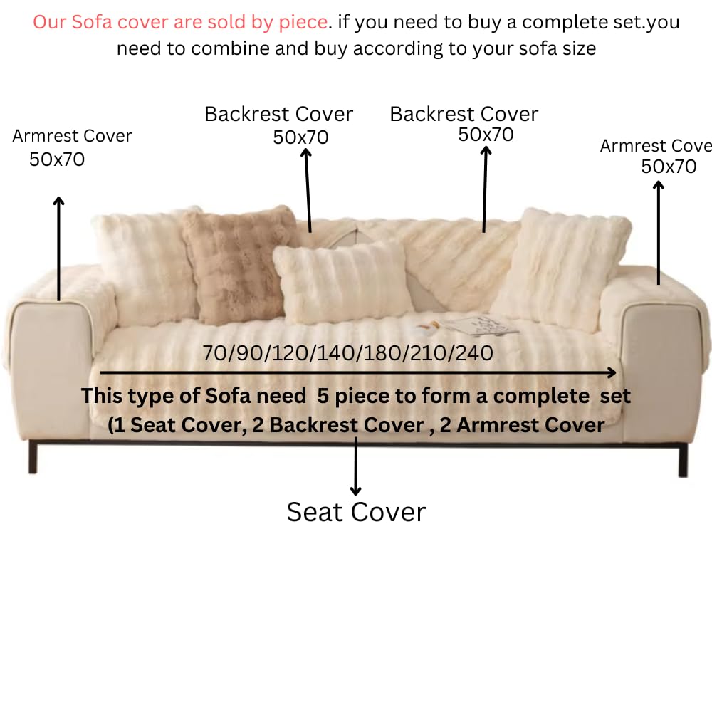 Plush Non Slip Sofa Mat