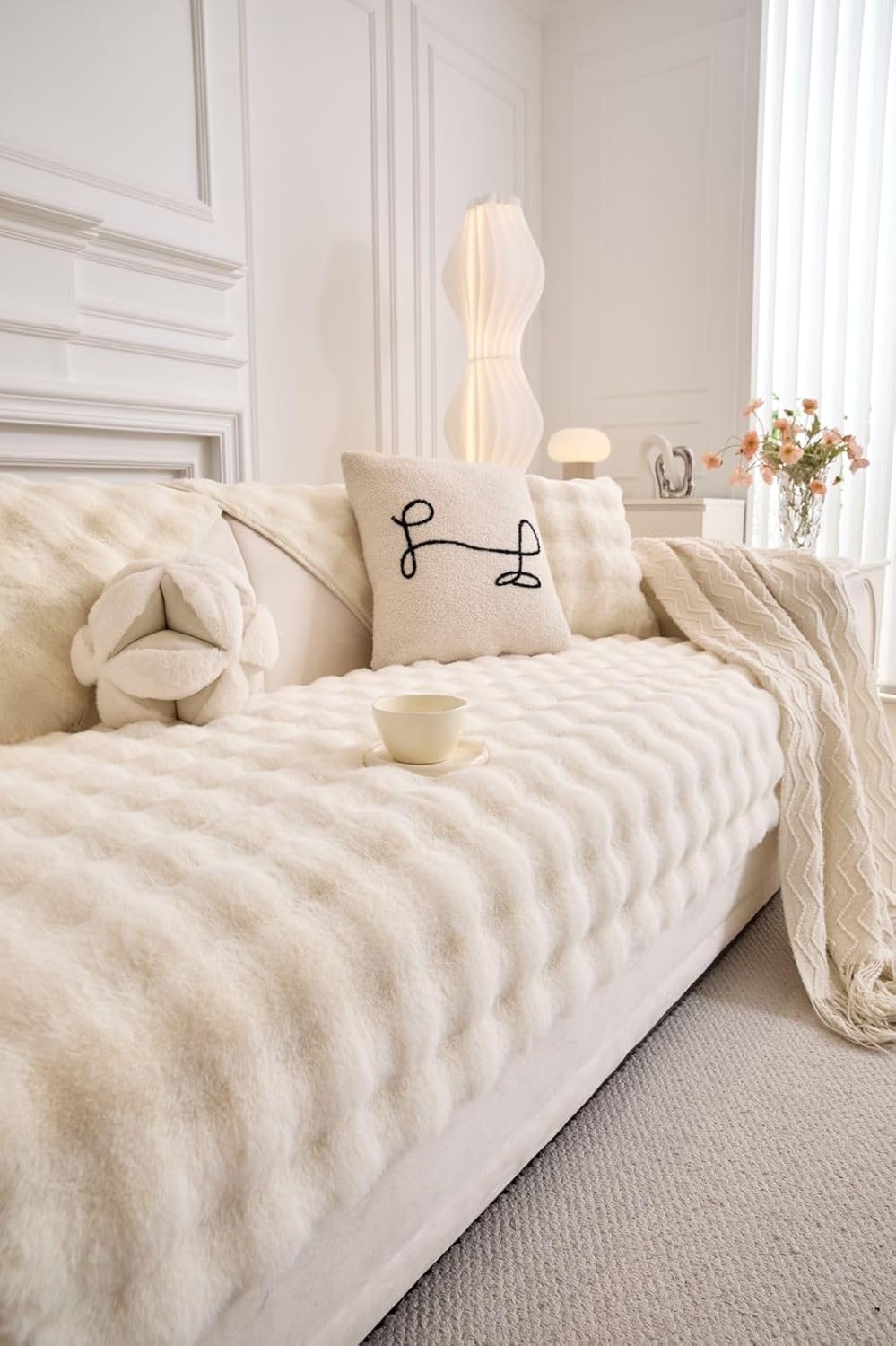 Plush Non Slip Sofa Mat