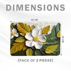 3D Patterned Anti Slip Water Soaking Rectangular Floor Mat