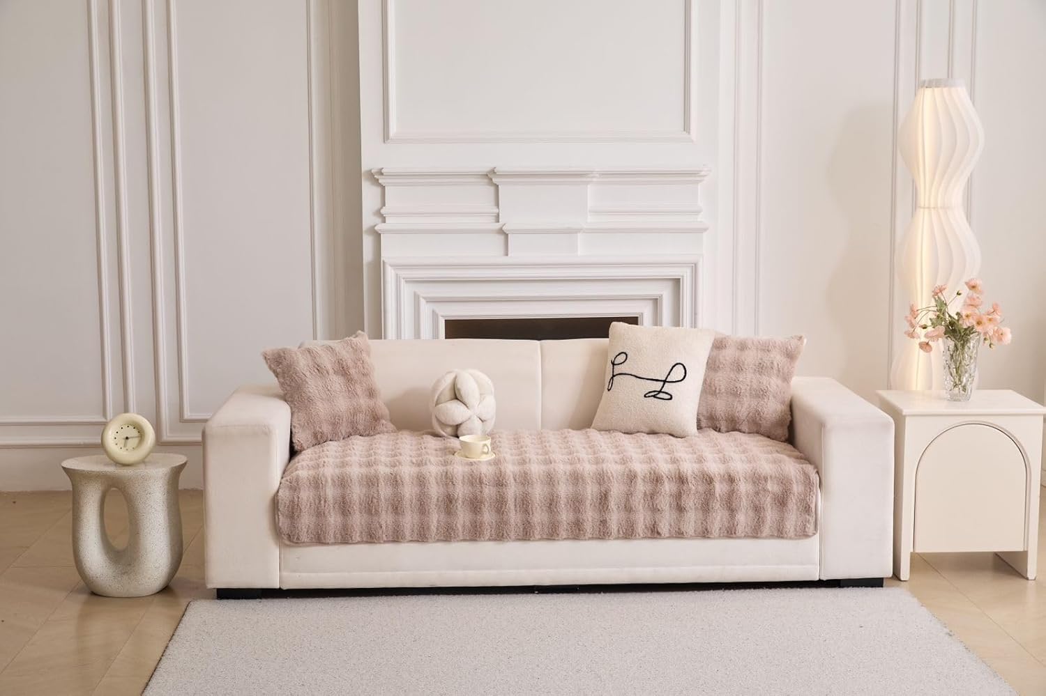 Plush Non Slip Sofa Mat