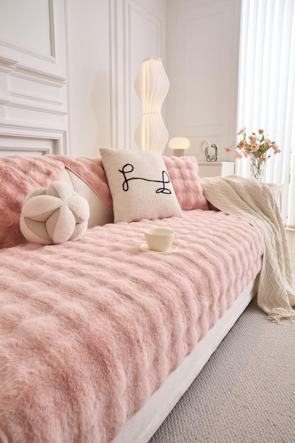 Plush Non Slip Sofa Mat