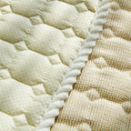 French Corduroy Lace Sofa Mat With Back Covers