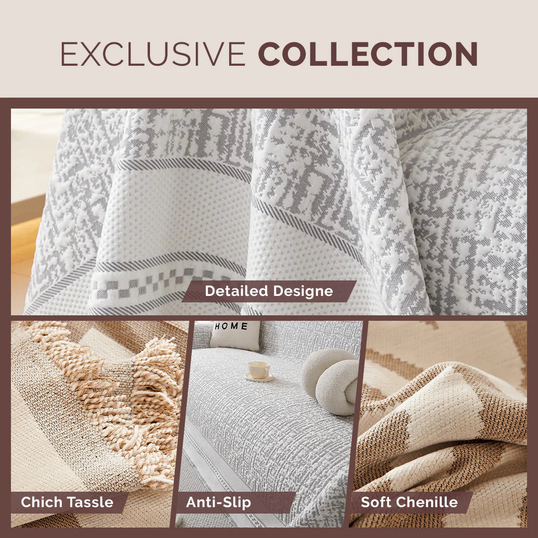 Luxuriously Chenille Sofa Cover